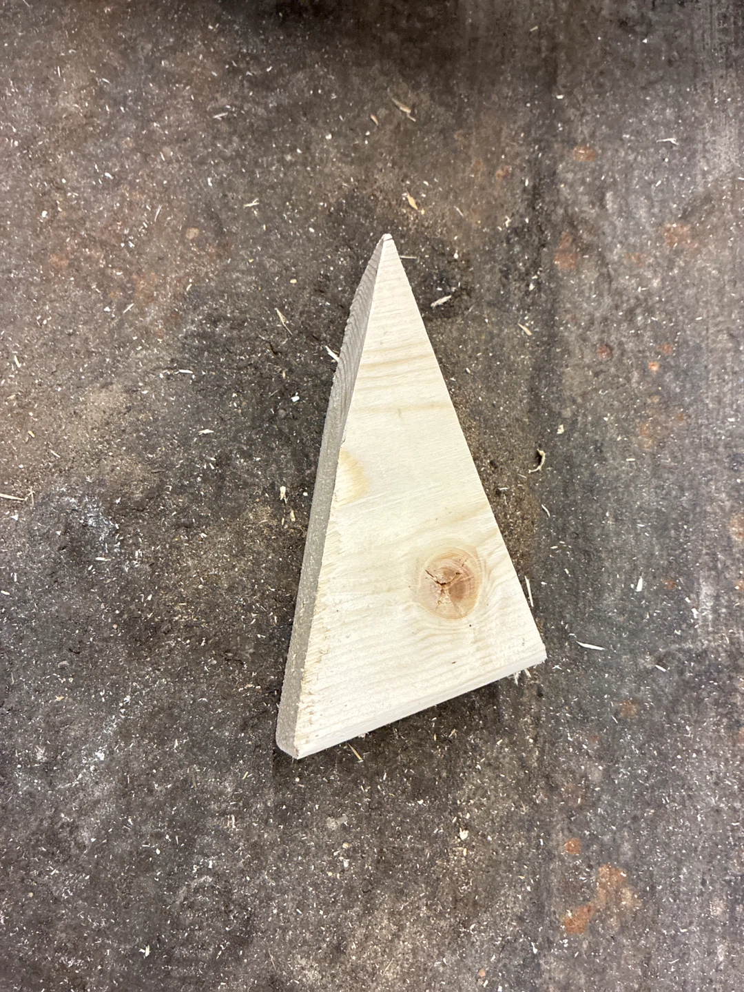 Wooden Triangle