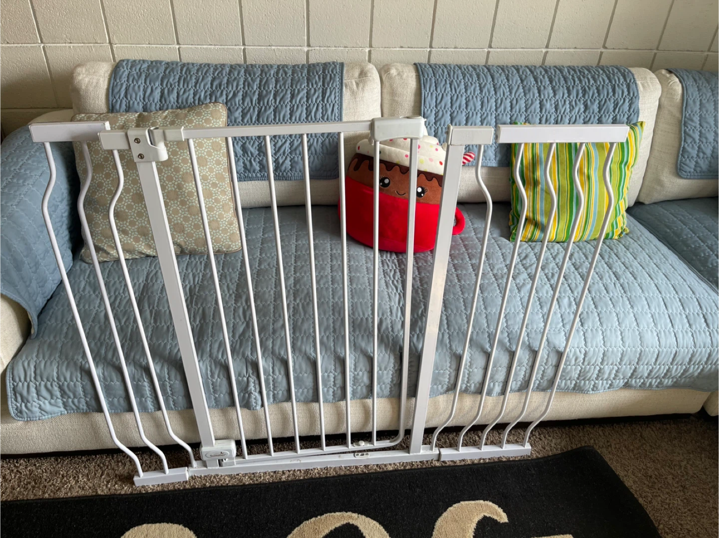 Summer Infant White Metal Baby Gate