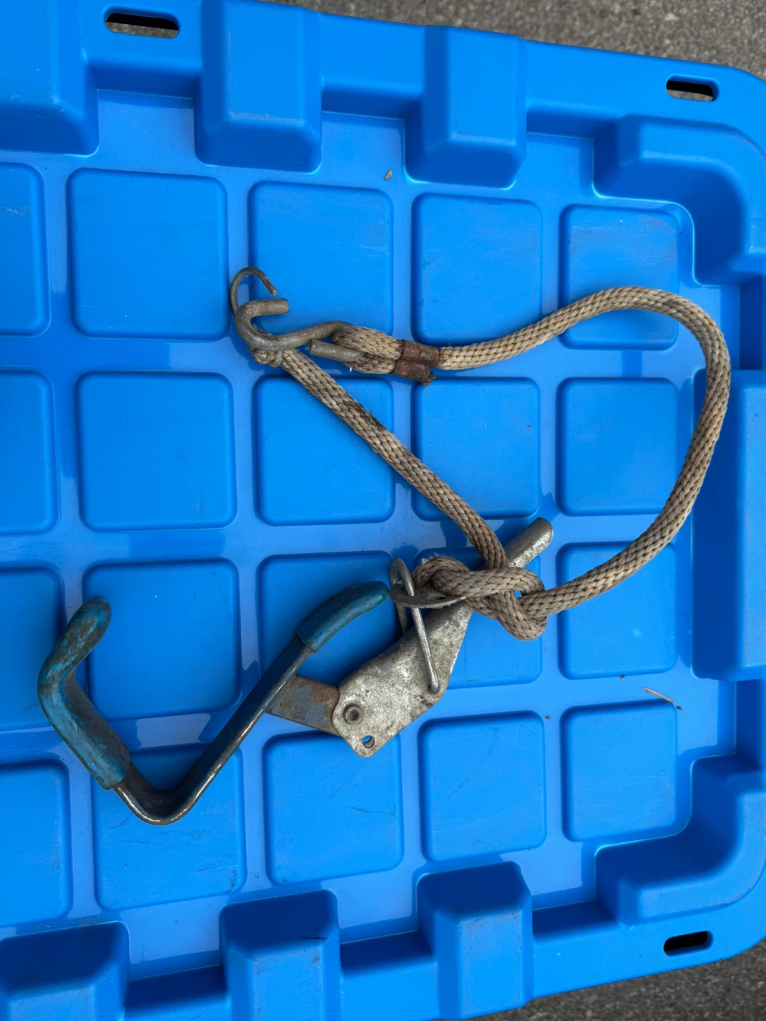 Heavy Duty Hook with Latch and Rope - photo 2