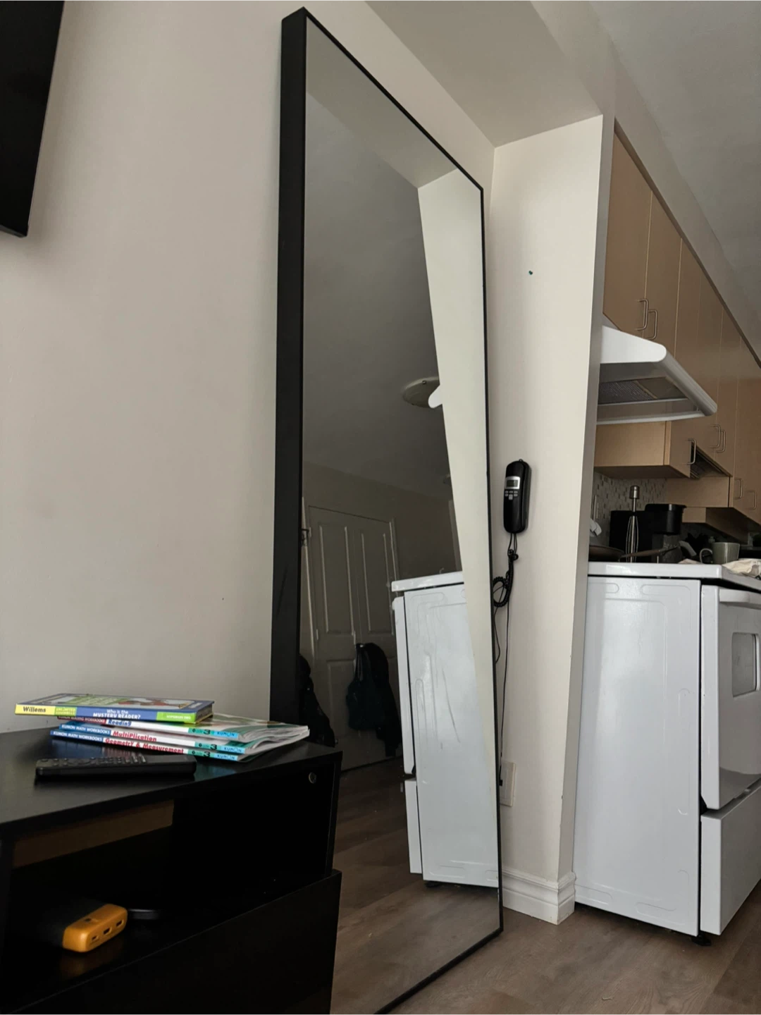 IKEA HOVET Mirror, Black - photo 2