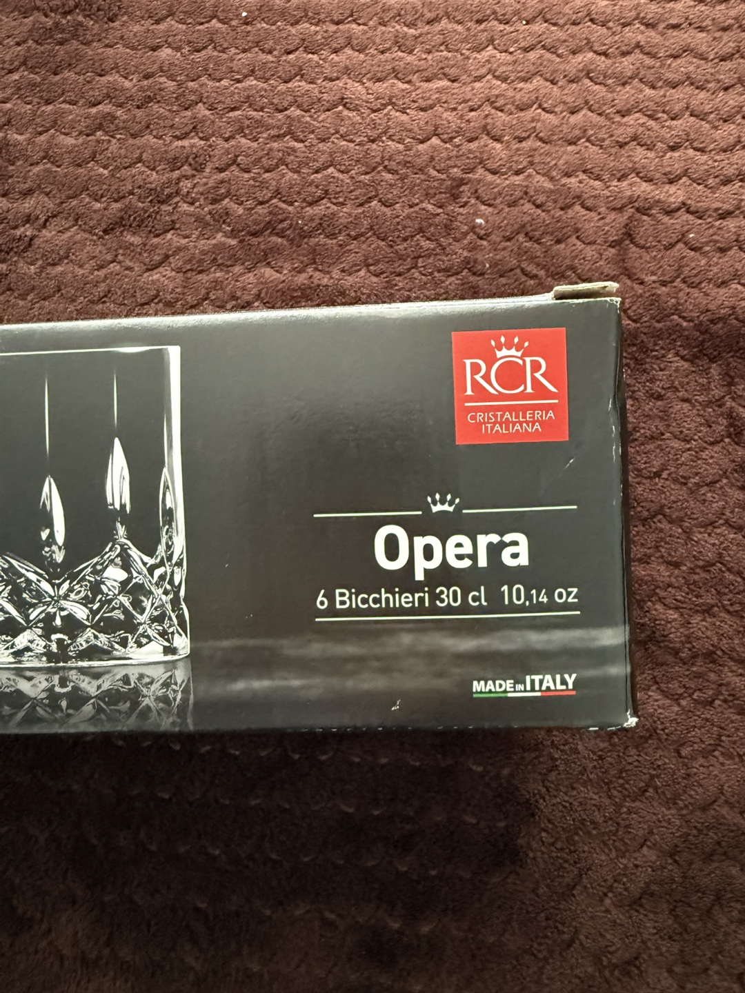 RCR Opera 6 Tumbler Glasses 30cl - photo 3