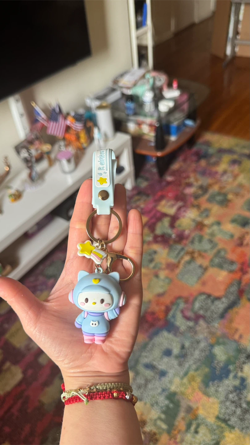 Cute Kawaii Character Keychain - photo 3