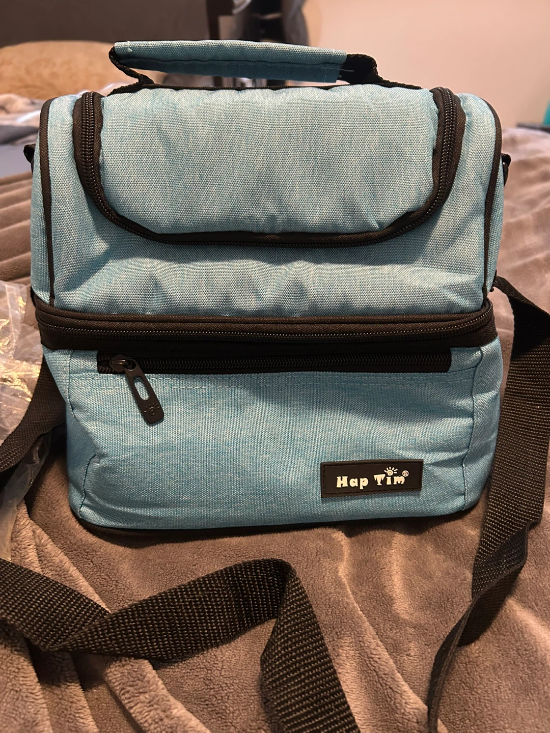 Hap Tim Blue Insulated Lunch Bag - photo 2