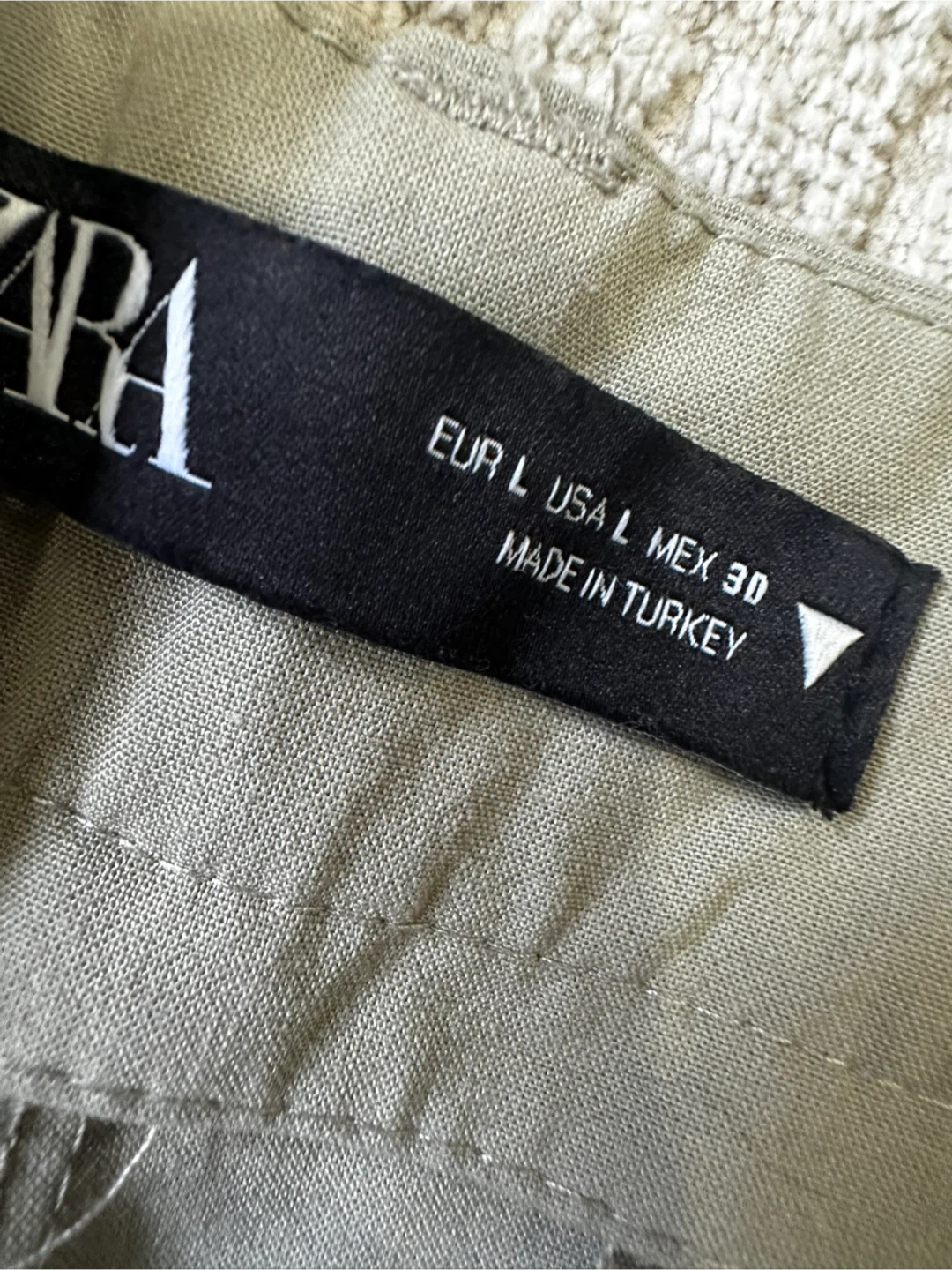 Zara Wide Leg Pleated Trousers - photo 3