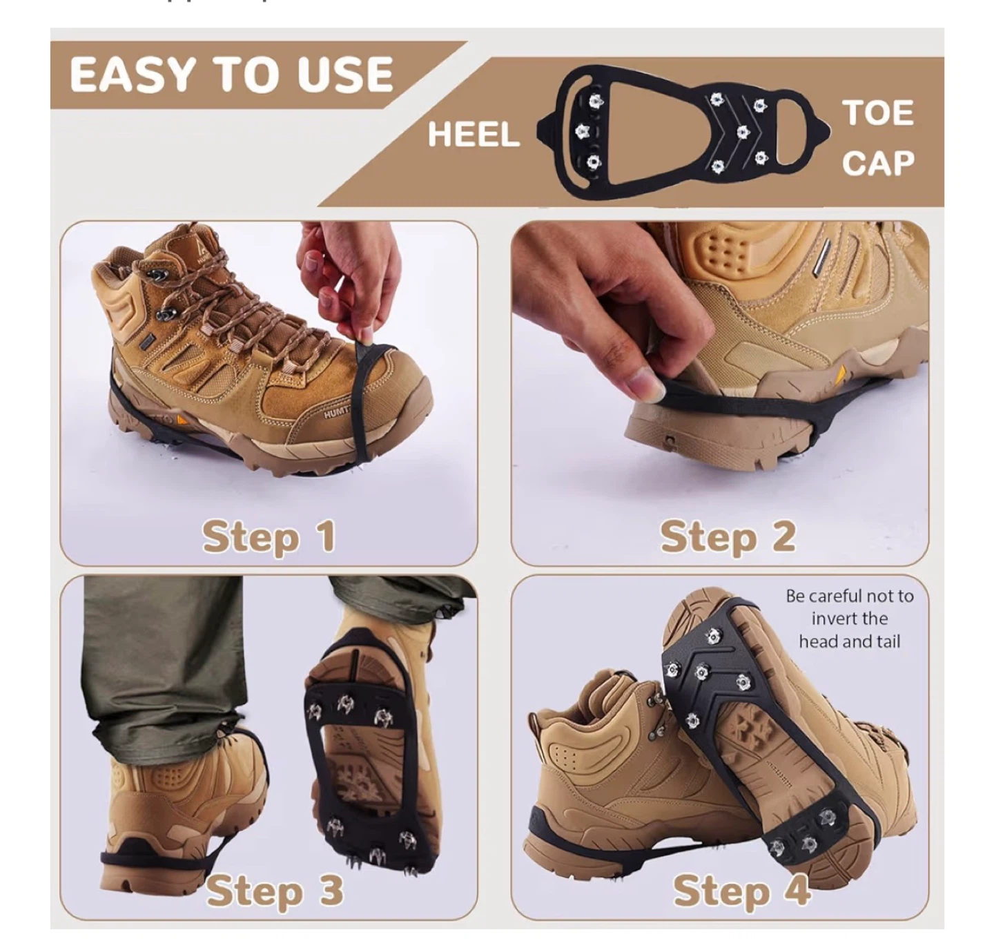 Ice Cleats for/ Crampons - Size M - photo 2
