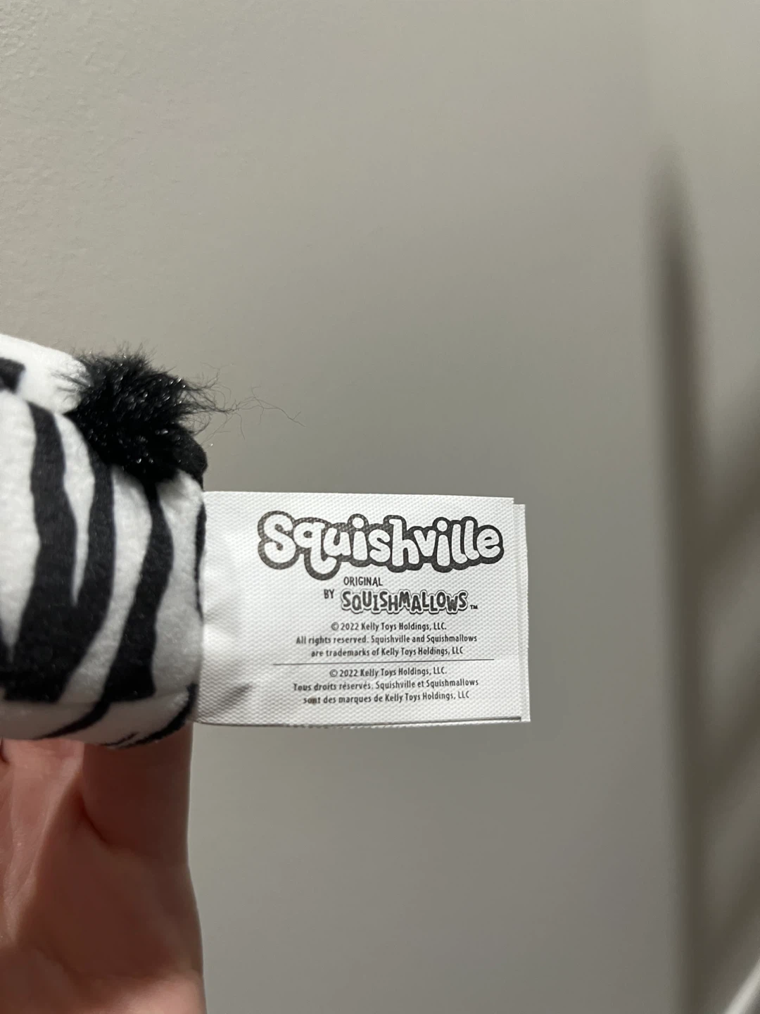 Squishville by Squishmallows Mini Zebra Plush Toy - photo 3