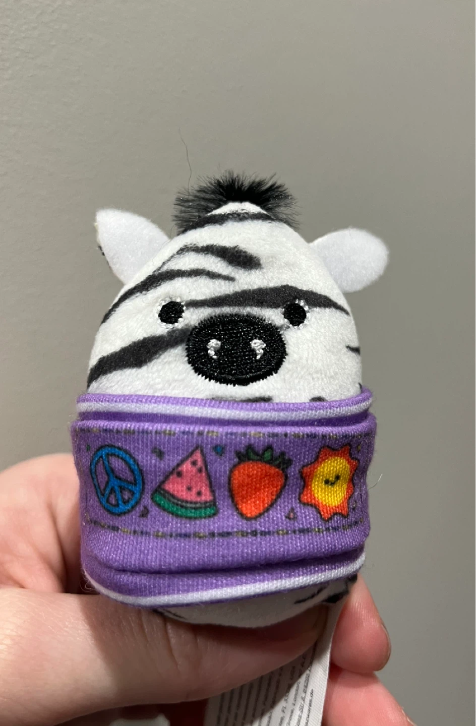 Squishville by Squishmallows Mini Zebra Plush Toy - photo 2
