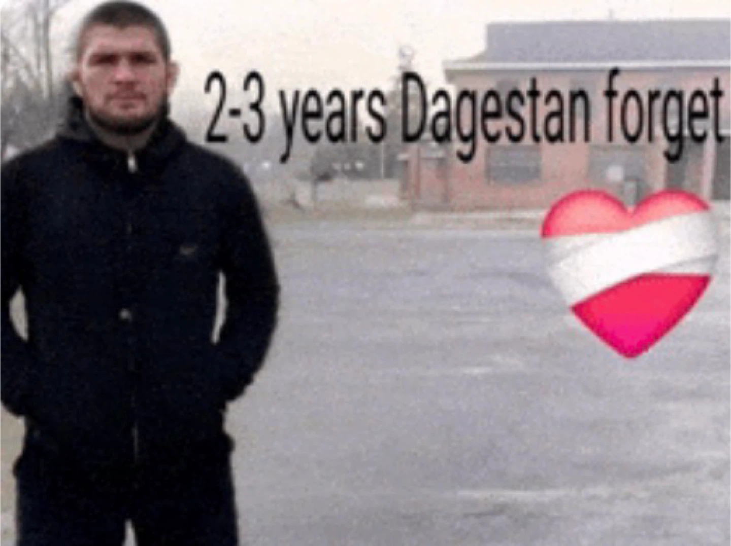 Khabib Nurmagomedov '2-3 Years Dagestan Forget' Print