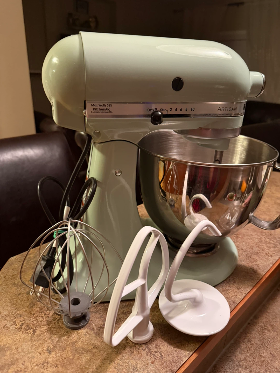 KitchenAid Artisan Stand Mixer - Light Green - photo 4
