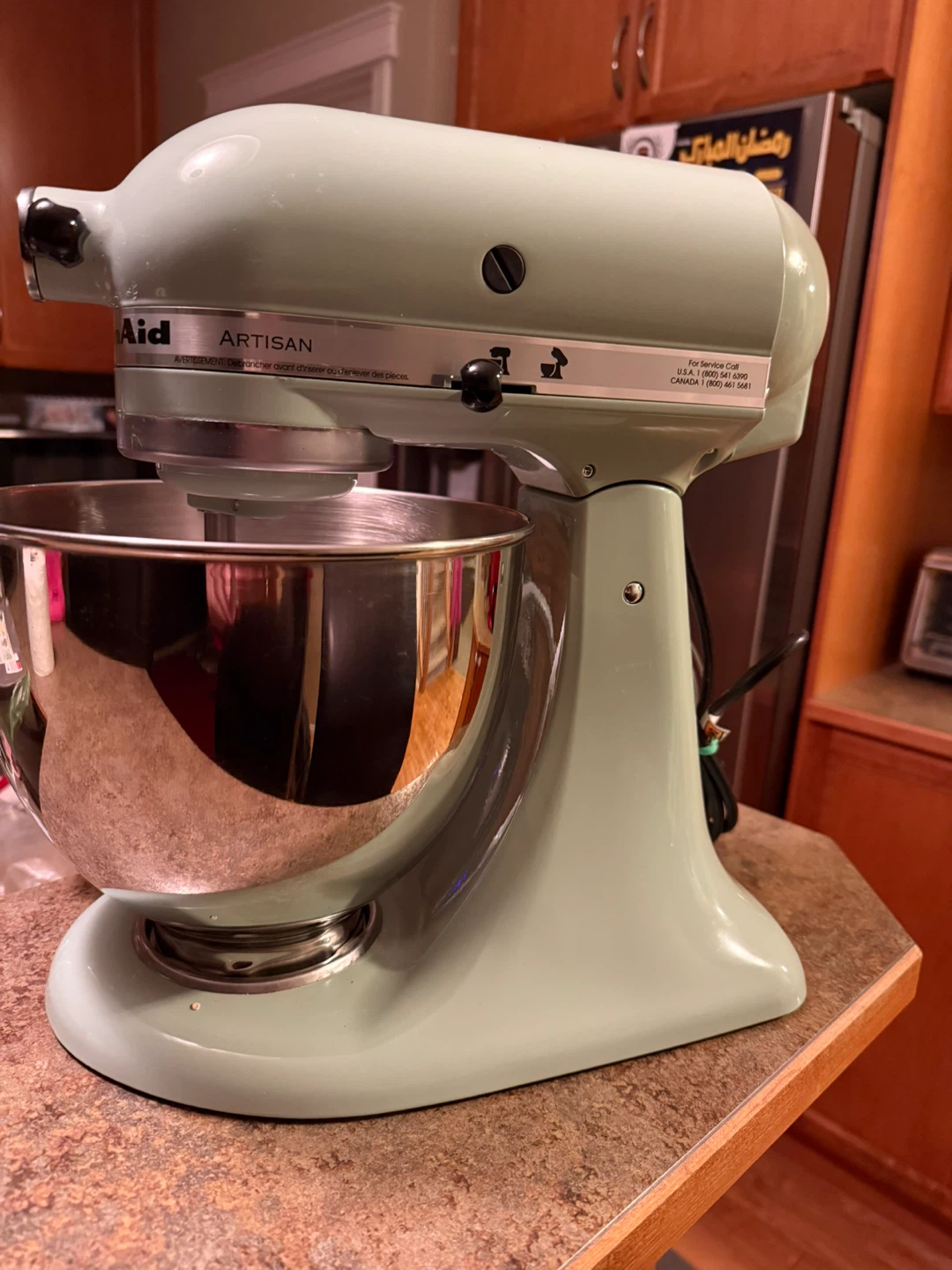 KitchenAid Artisan Stand Mixer - Light Green - photo 2