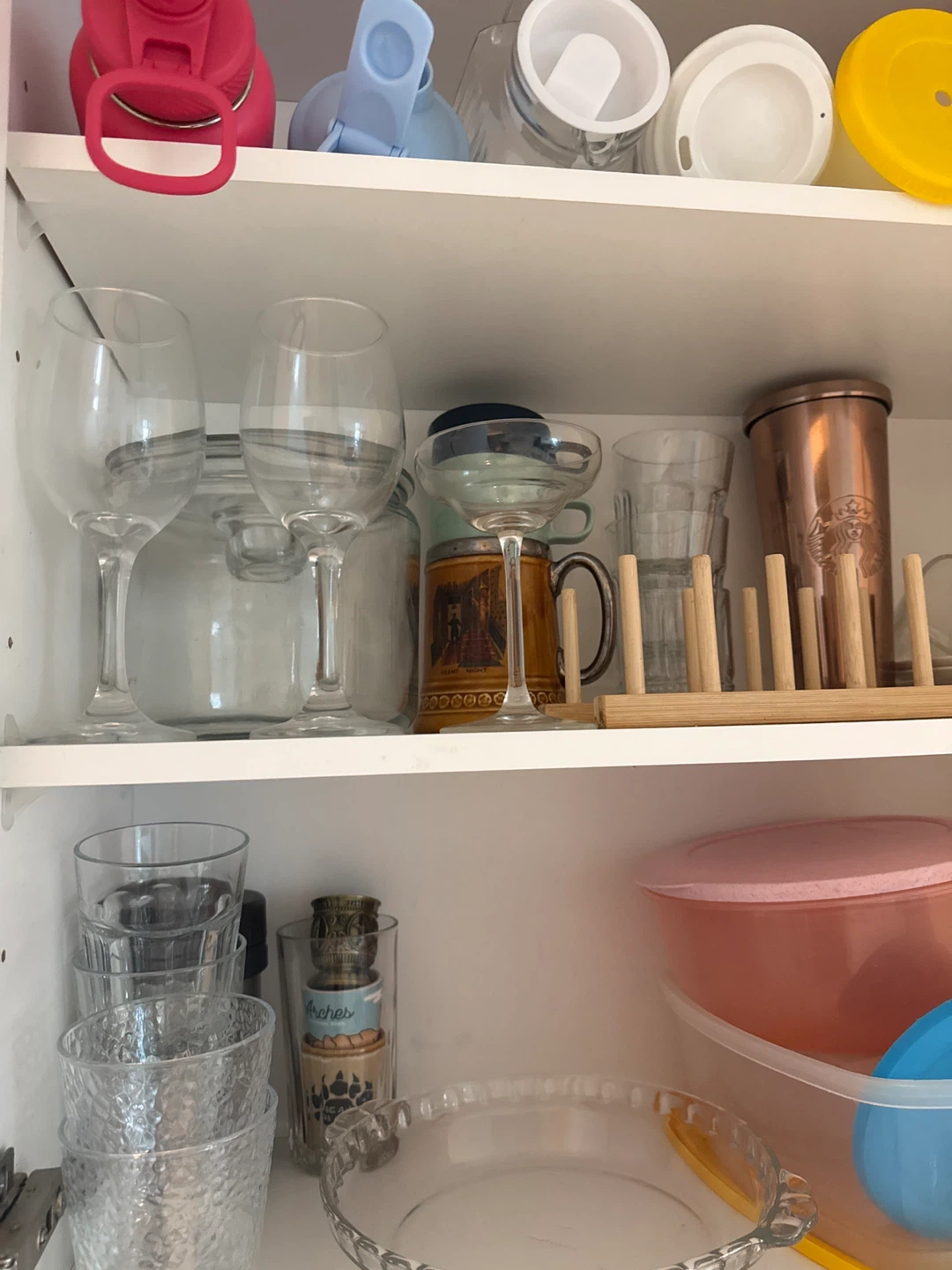 Some glasses and tumbler