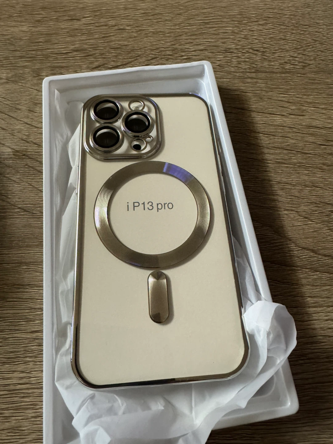 iPhone 13 Pro Magnetic Clear Case - Silver - photo 3