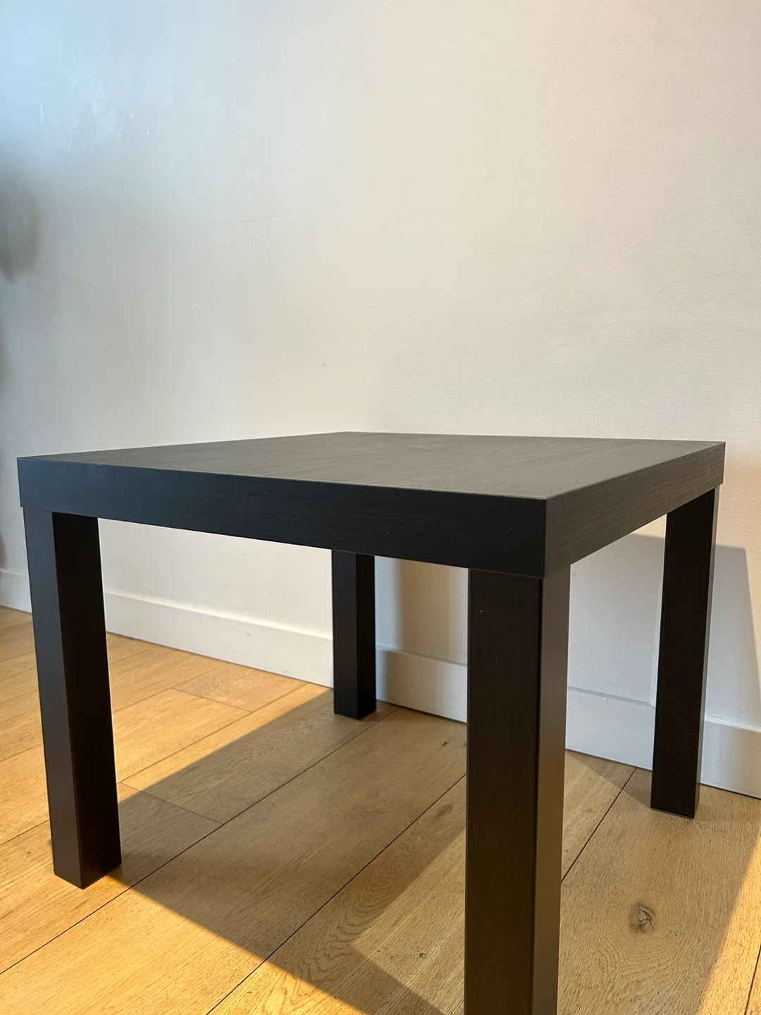 Black Square Side Table - photo 2