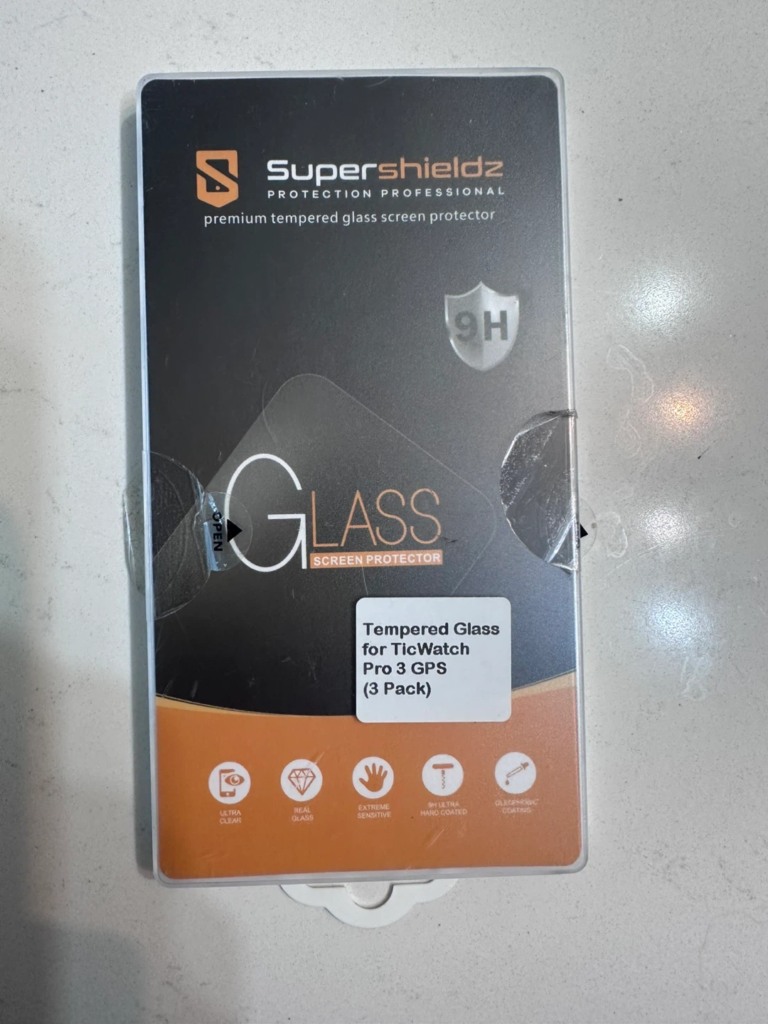 Tempered Glass Screen Protector for TicWatch Pro 3 GPS (3 Pack)