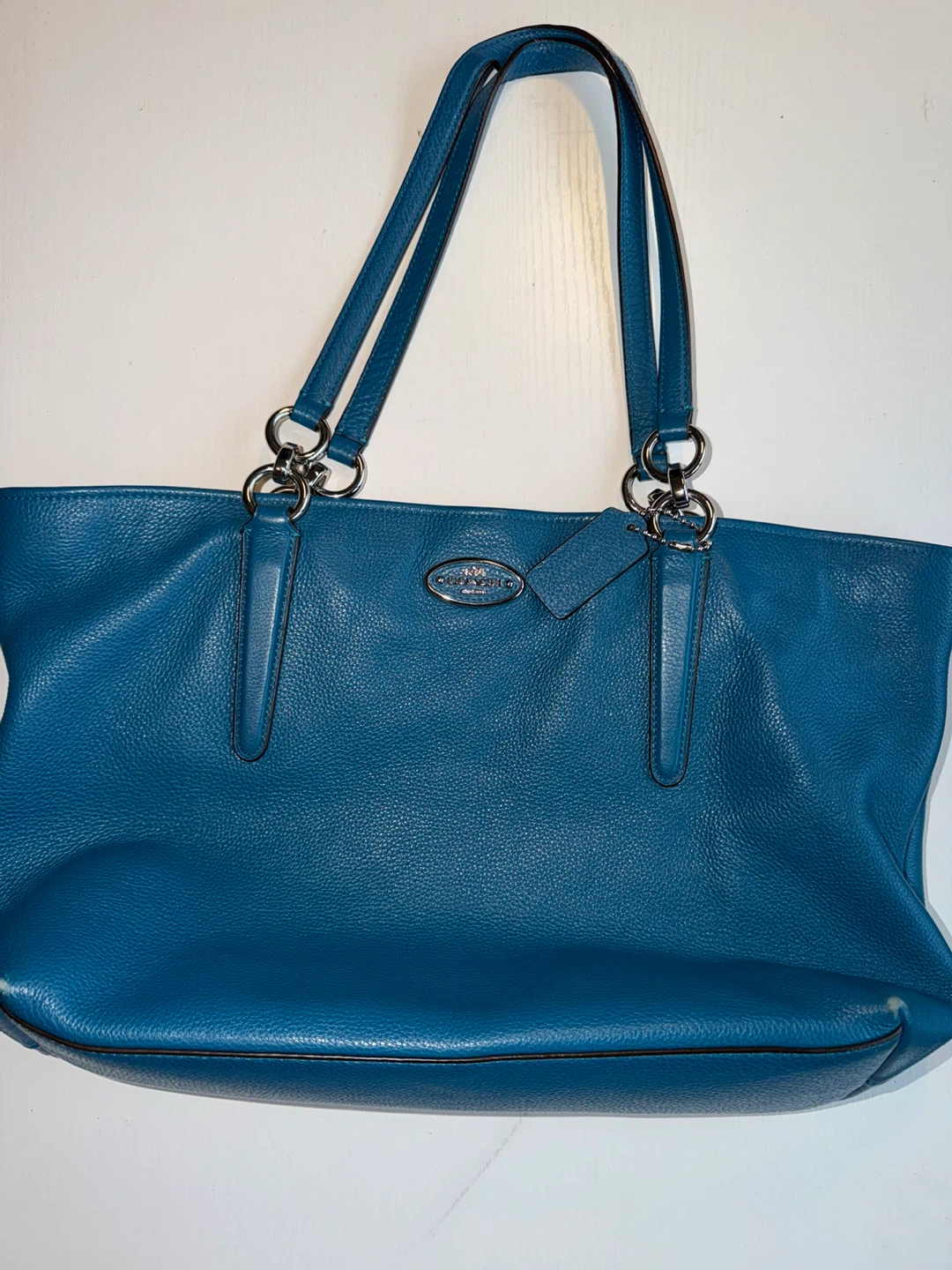 Coach Leather Tote Bag