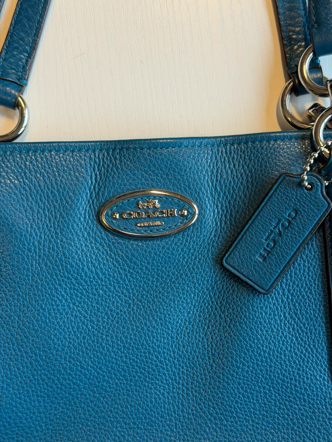 Coach Leather Tote Bag - photo 2