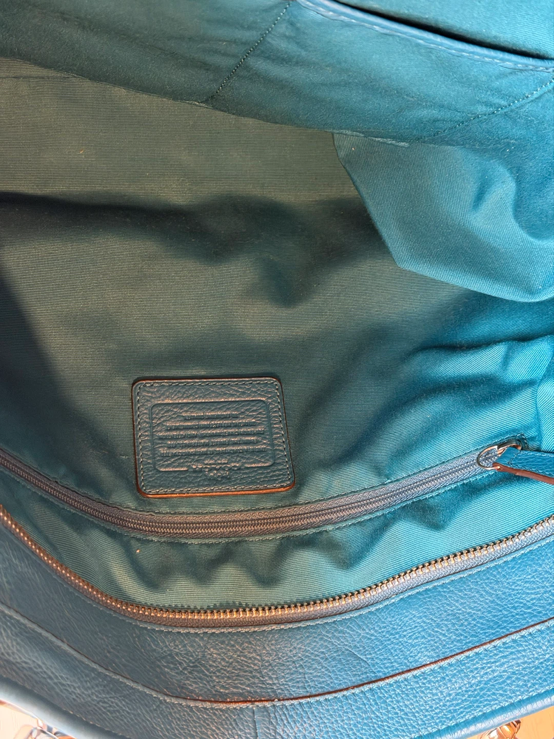 Coach Leather Tote Bag - photo 4