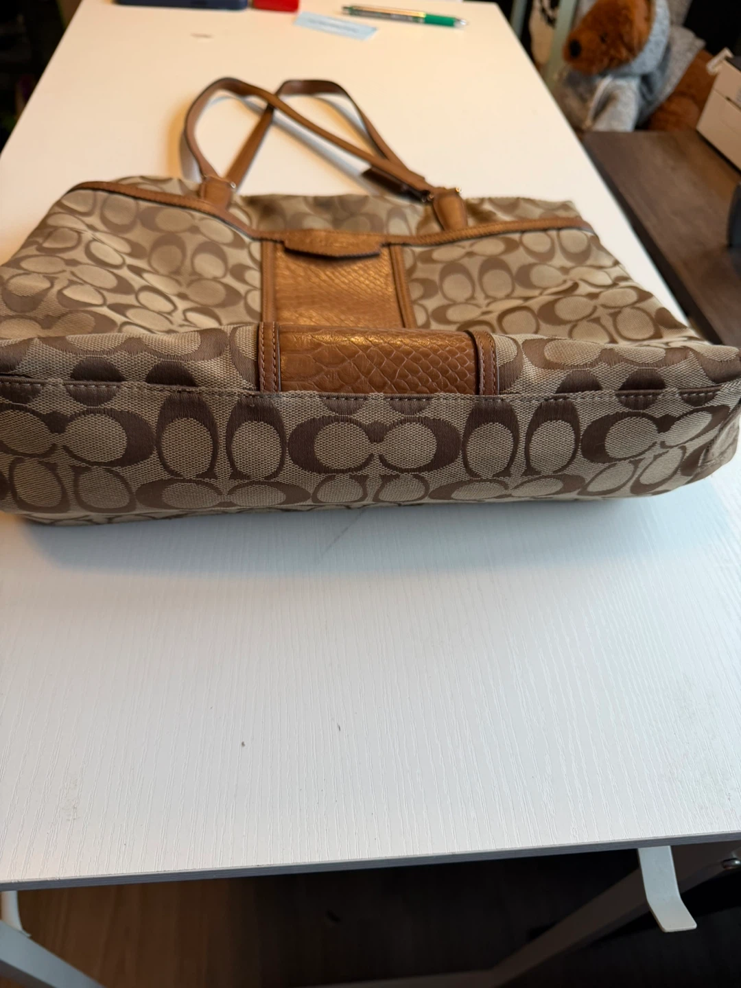Coach Signature Tote Bag - photo 3