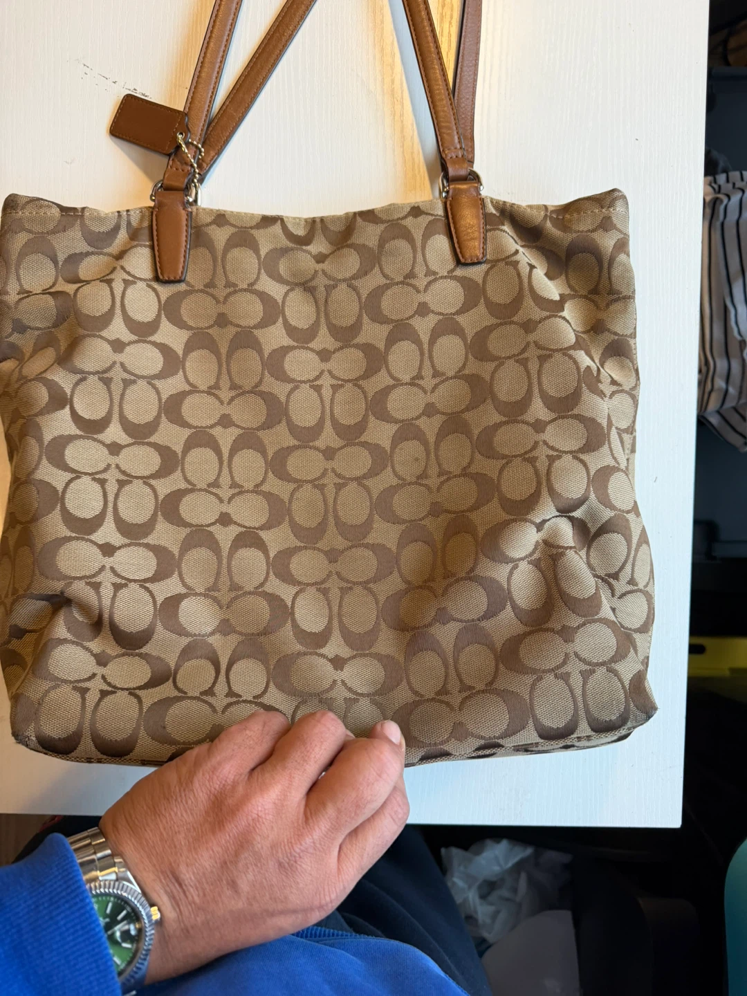 Coach Signature Tote Bag - photo 5