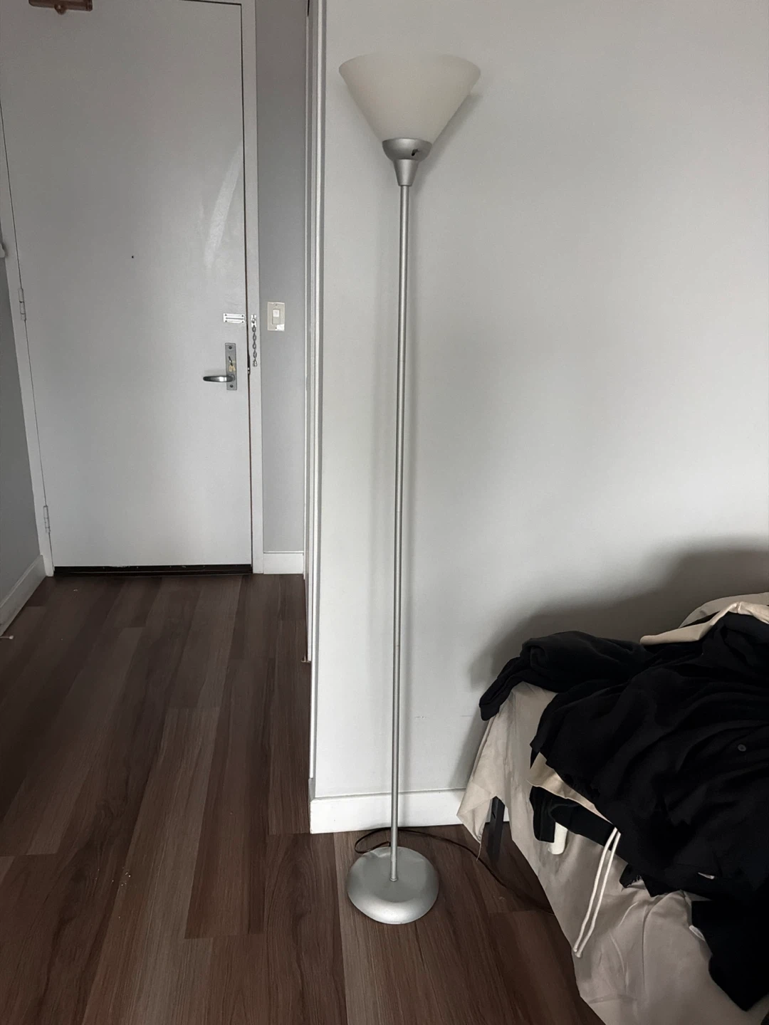 Silver Tall Lamp - photo 3