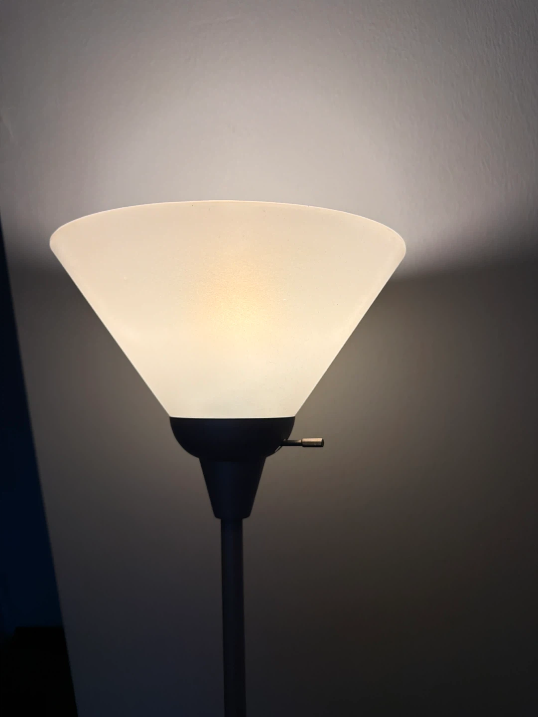 Silver Tall Lamp