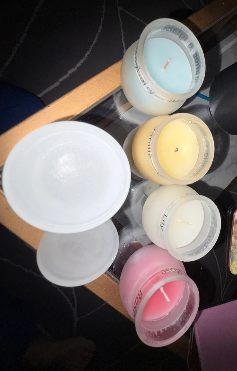 Set of 4 Scented Jar Candles - photo 2
