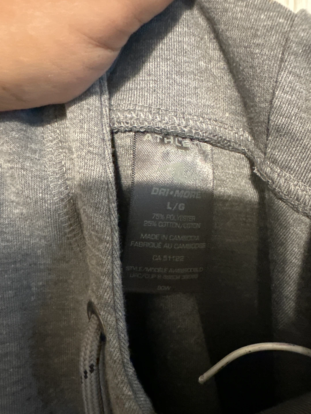 Dry-More Grey Hoodie L/G - photo 3