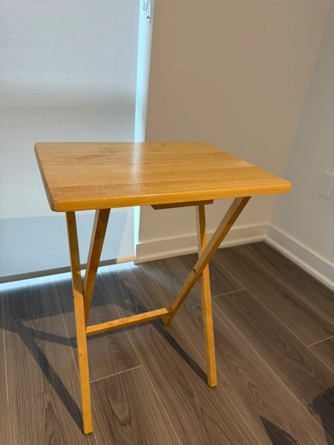 Wooden Folding Tray Table - photo 2