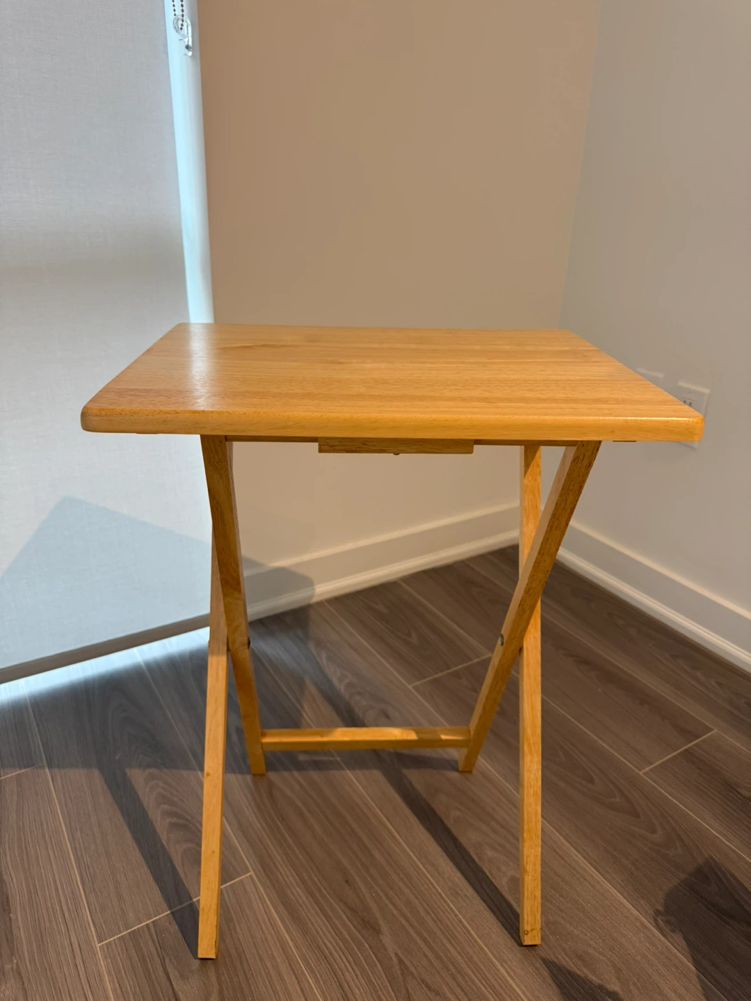 Wooden Folding Tray Table