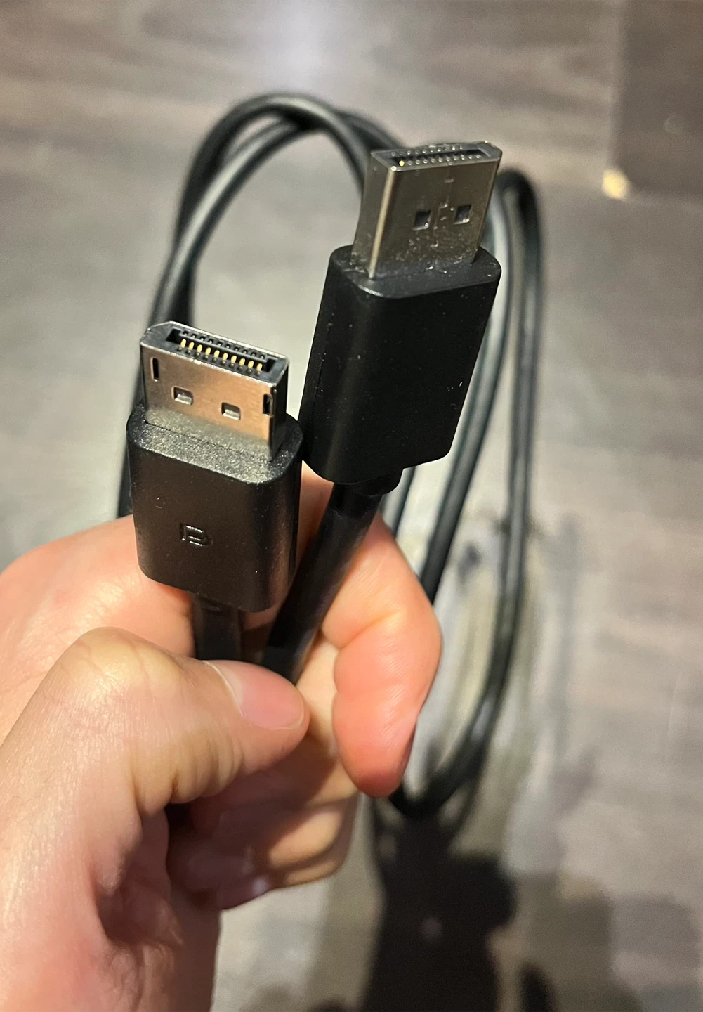 Black HDMI and display port Cable - photo 3