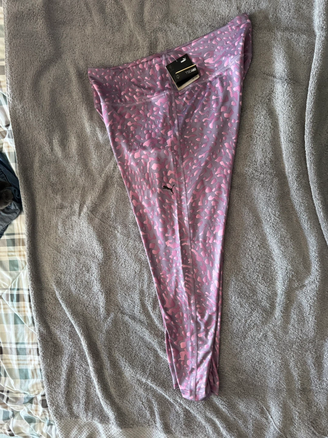 Puma Women's XL/TG Leggings - Purple Pink Print
