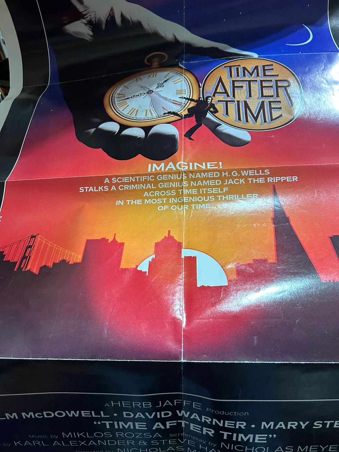 Time After Time Movie Poster