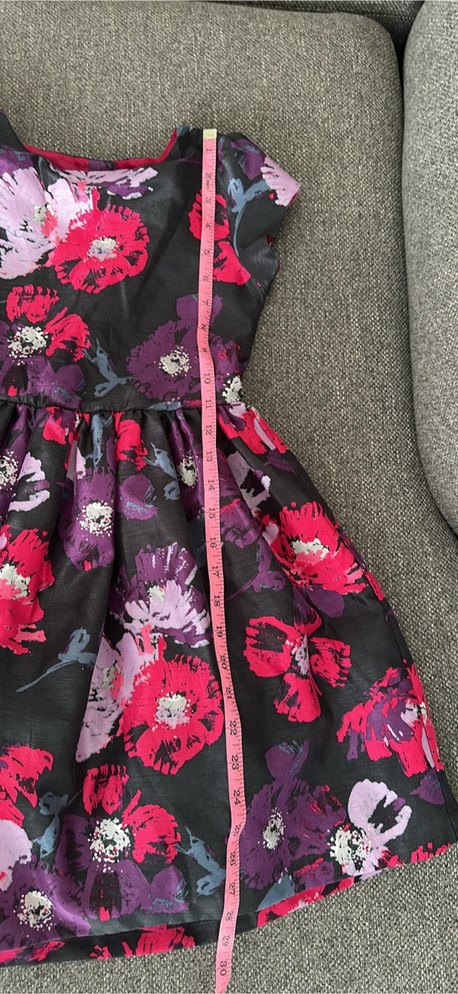 Gymboree Girls Floral Dress Size 7 - photo 4