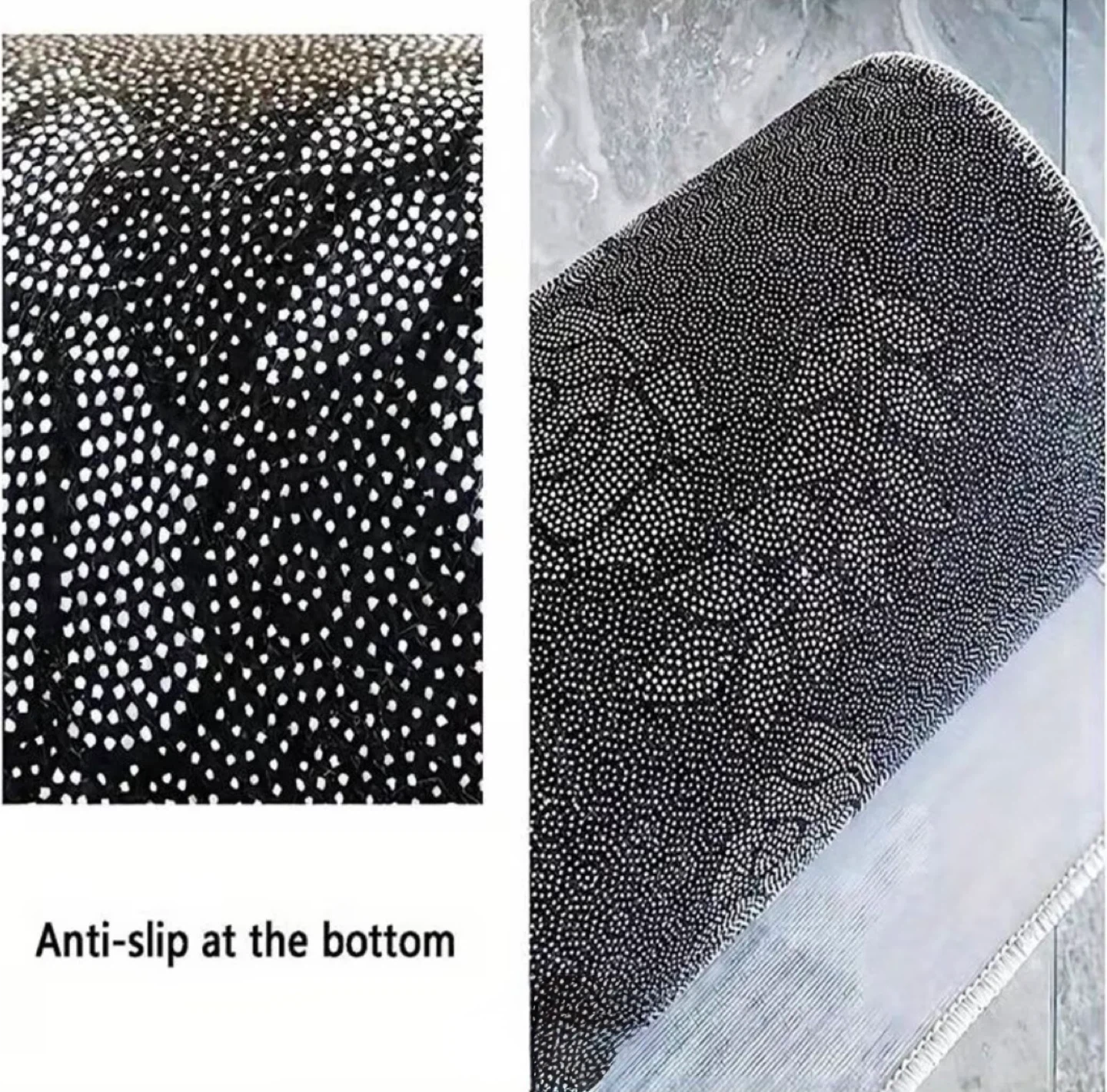 Blue Area Rug - 80cm x 120cm - Anti-slip - photo 3