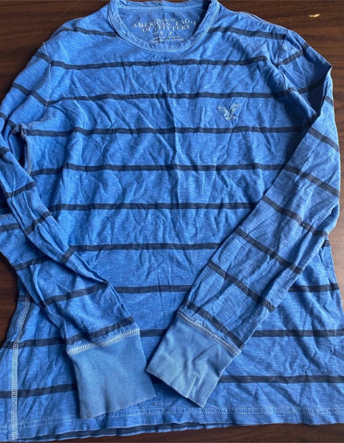 American Eagle Outfitters Striped Long Sleeve Shirt Size S/P