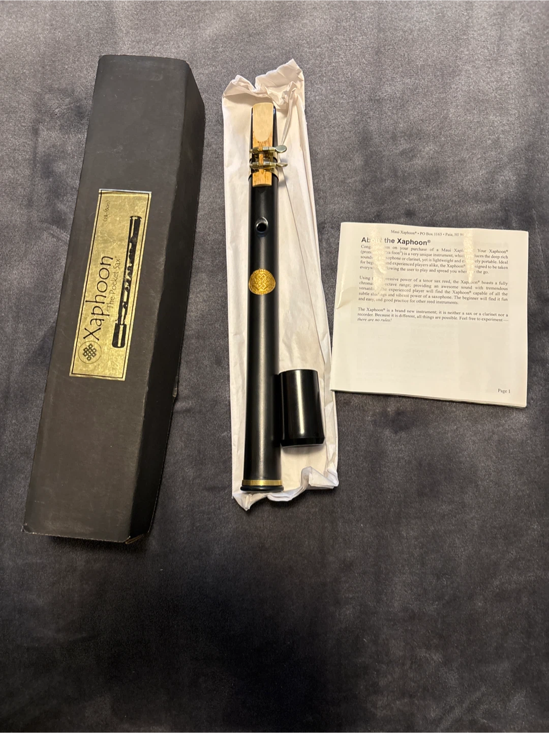 Xaphoon "The Pocket Sax" D Tin Whistle - photo 2