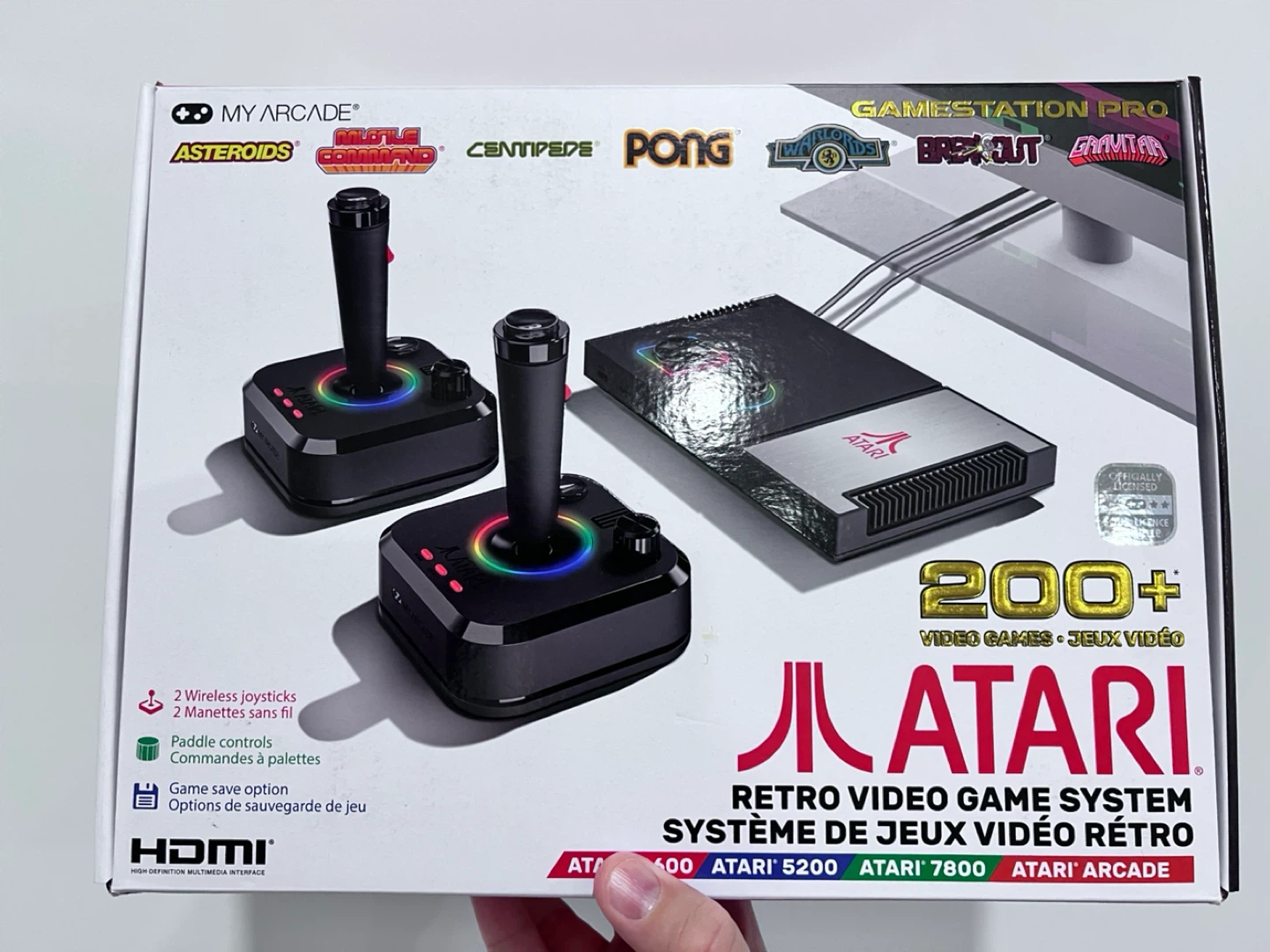 My Arcade Gamestation Pro Atari Retro Video Game System