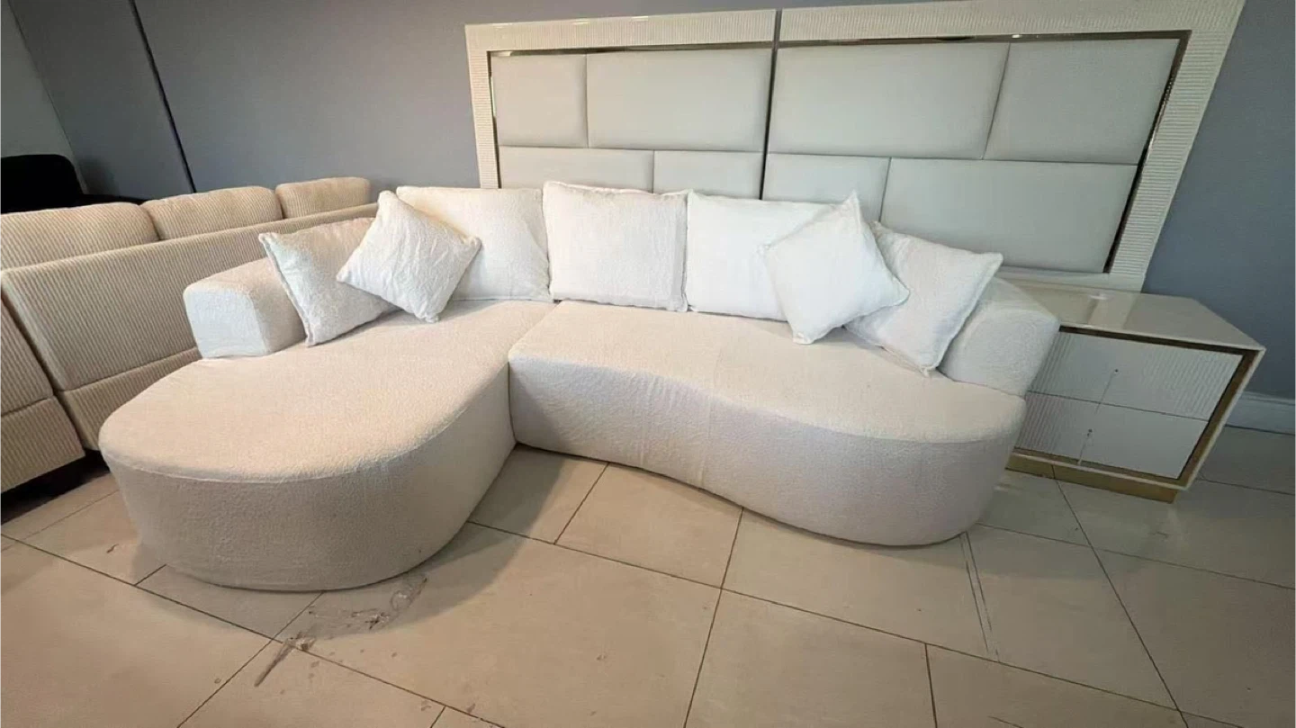 Brand new sectional sofa available $999 - photo 5