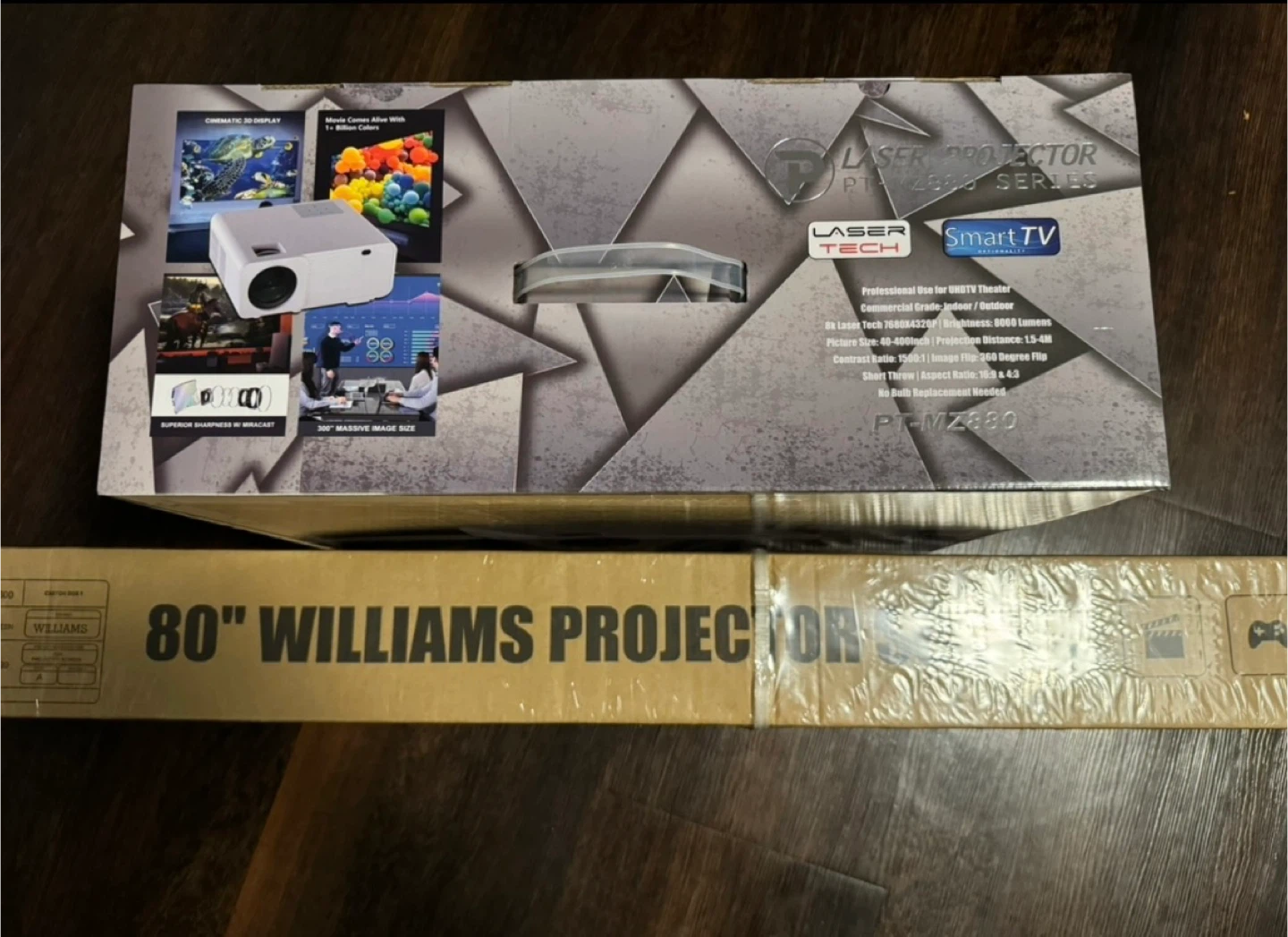 80” SMART TV PROJECTOR