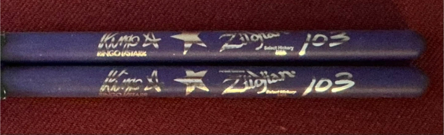 Ringo Starr Signature Zildjian 103 Drumsticks