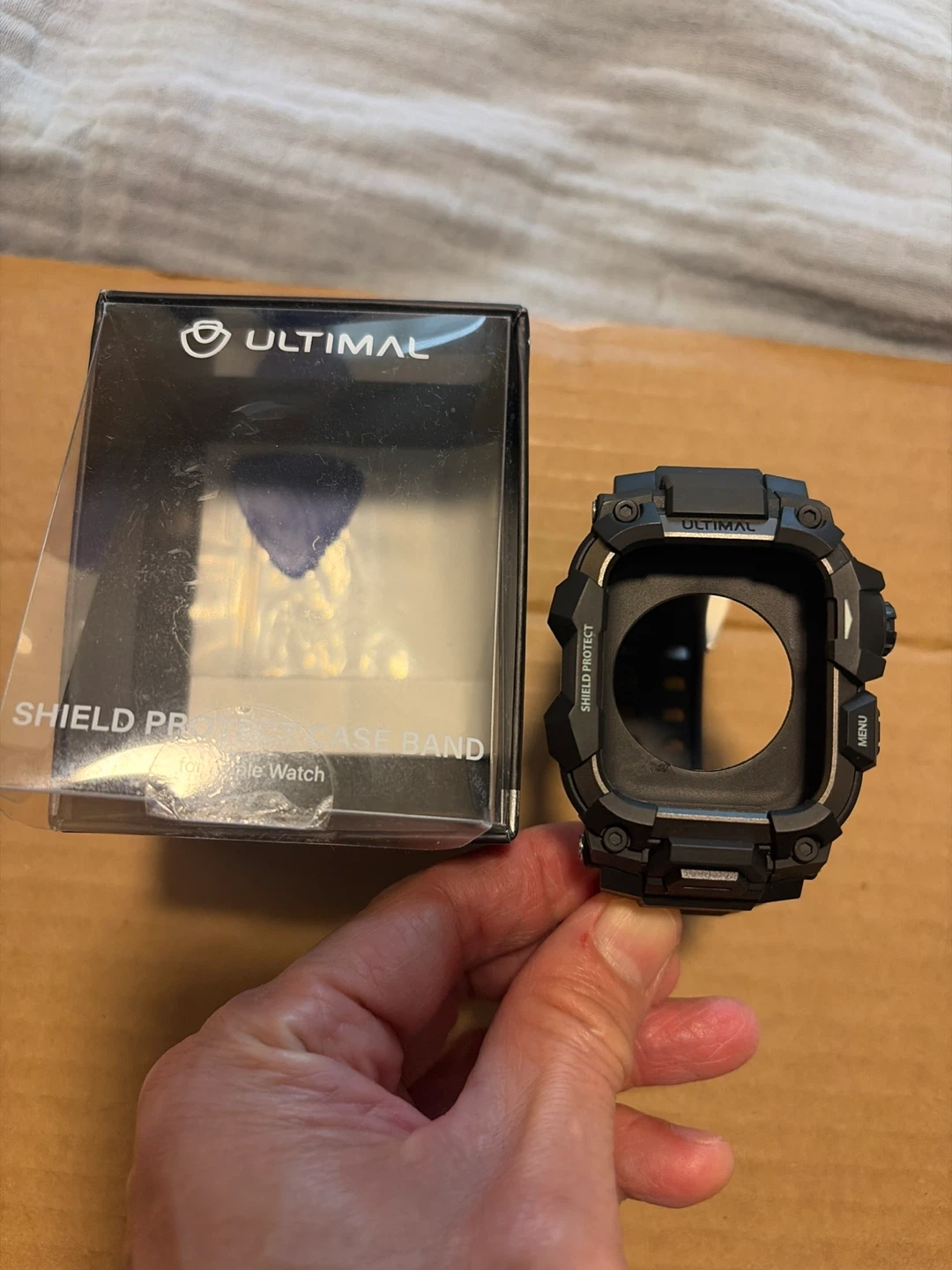 ULTIMAL Rugged Case Band for Apple Watch 45mm