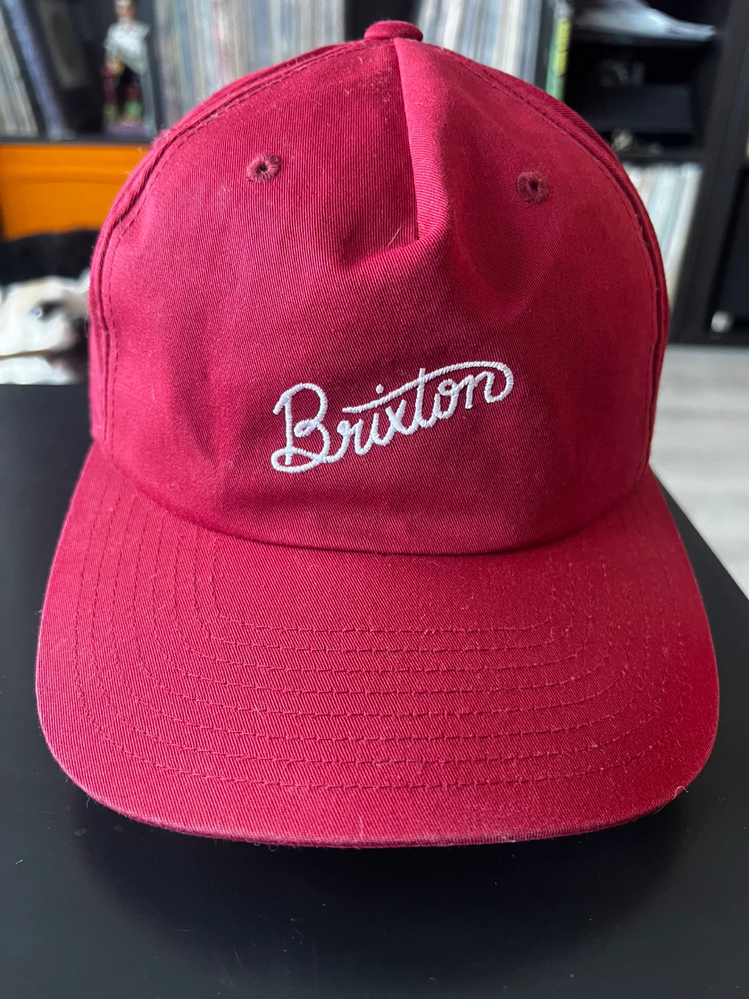 Brixton Red Snapback Hat
