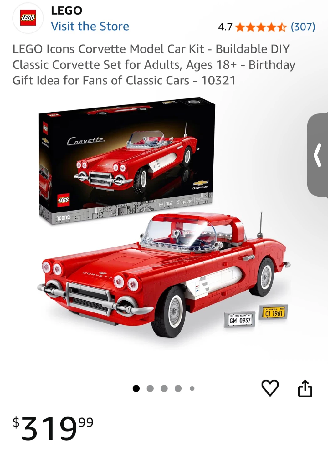 LEGO Corvette