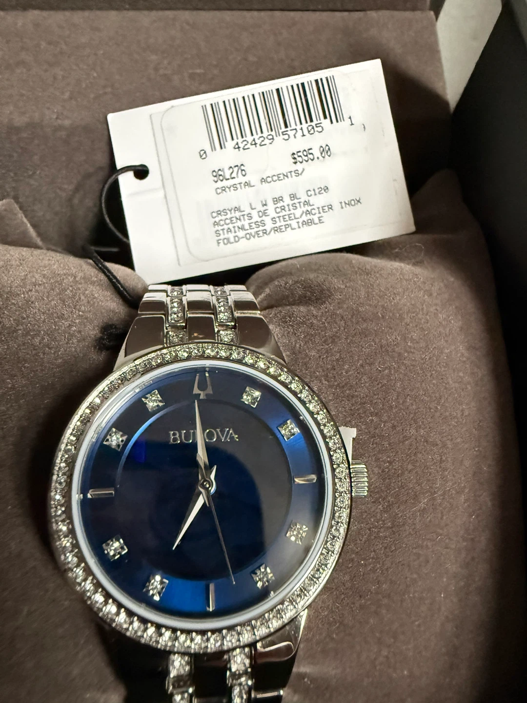 Bulova Crystal Accents Watch