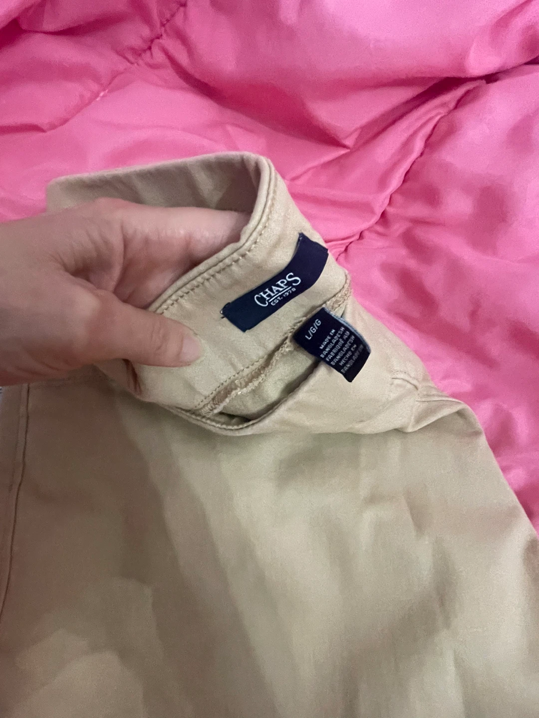 NEW! Ladies Chaps Pants in Khaki - Size Large - photo 2