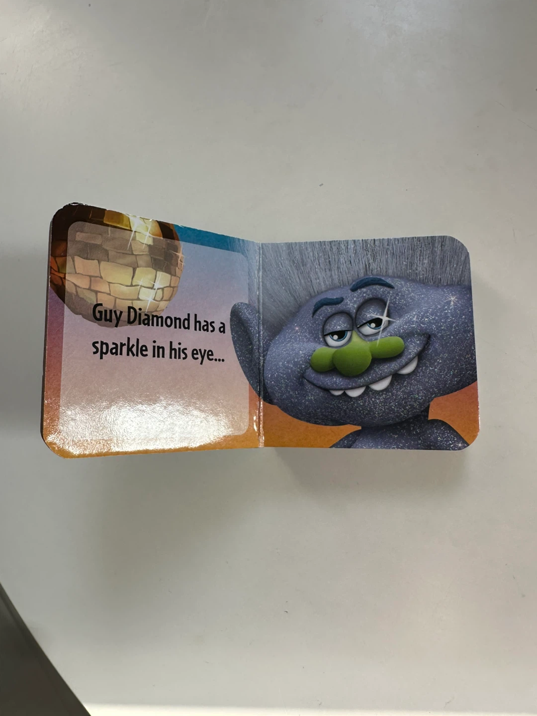 DreamWorks Trolls Guy Diamond Mini Board Book - photo 2