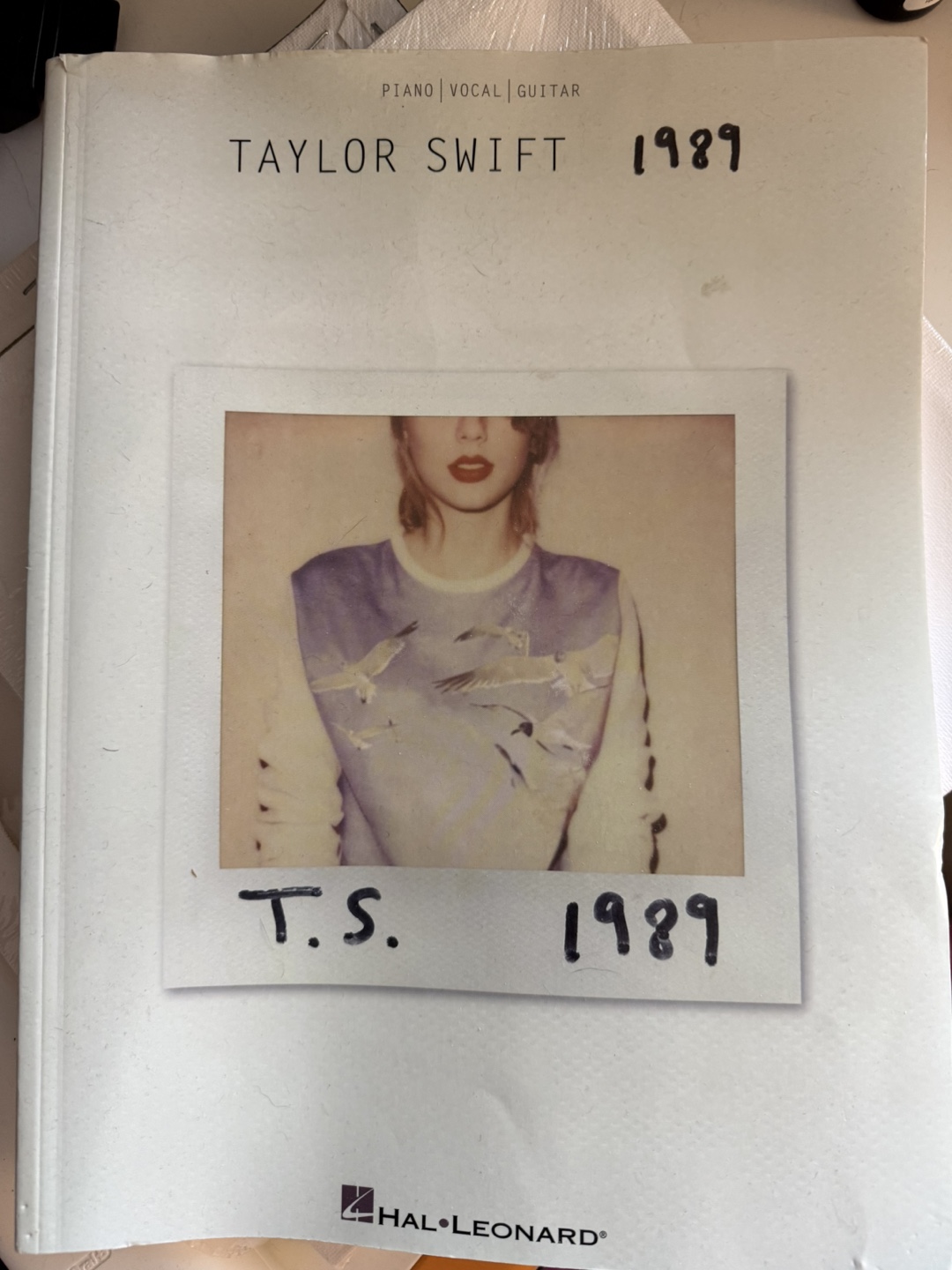 Taylor Swift 1989 Piano Vocal Guitar Sheet Music Book