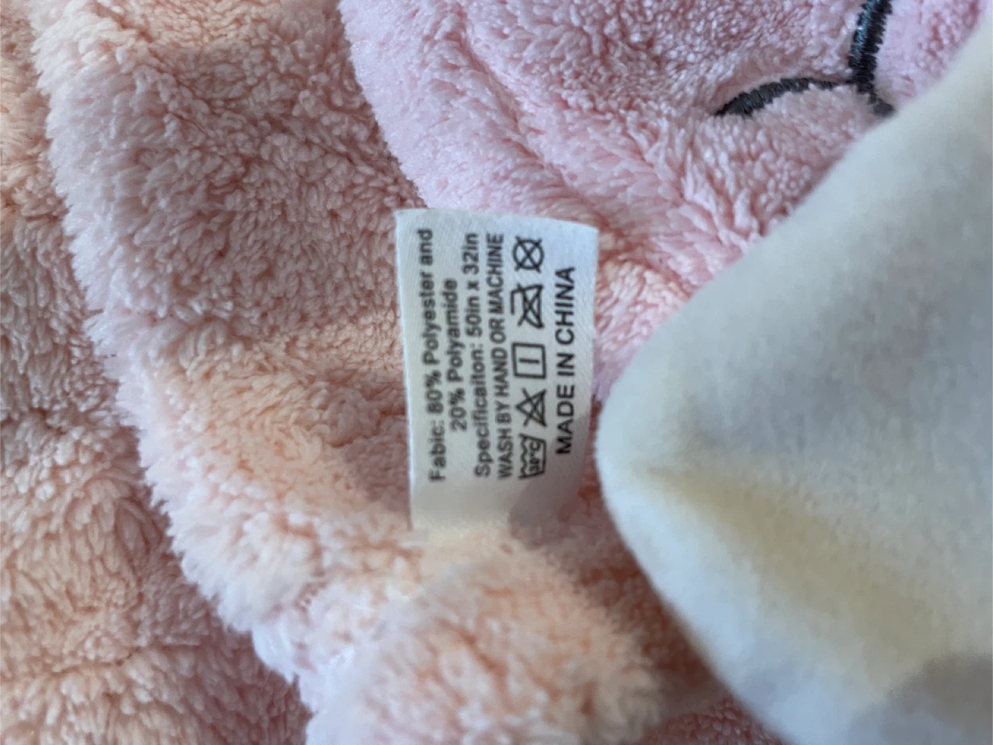 Pink Unicorn Hooded Blanket - photo 2