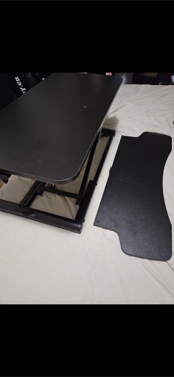VIVO 81cm Height Adjustable Sit Stand Desk Converter - photo 4