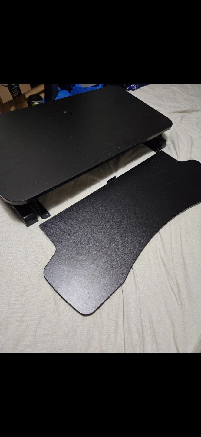 VIVO 81cm Height Adjustable Sit Stand Desk Converter - photo 2